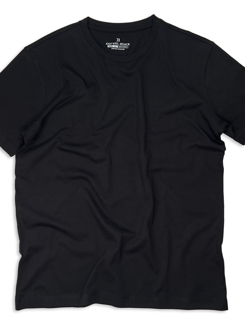 100% cotton t-shirt - Doretti Black
